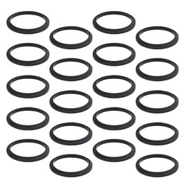 TOVOT 20PCS Waste Pipe Sealing Washers 32MM Rubber Sealing Rings Cone Washers for Plumbing (32 x 38 x 3.5mm)