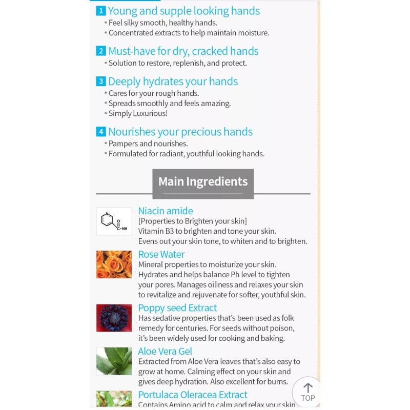 Atomy Hand Therapy Kit 4 Pack Of Different Kinds Of