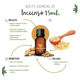 Oleum Vitae Kit Dúo Aceite Esencial De Incienso 100% Puro Y Orgánico