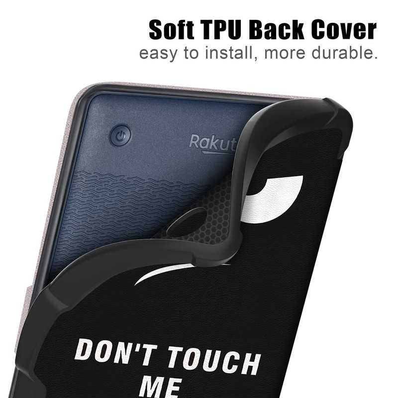 TOPCASE TPU Case for Kobo Clara Colour/BW/Kobo Clara 2e/Tolino Shine