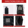 Electric Heated Scarf Rechargable 3 Gear Foldable Breathable Waterproof Neck