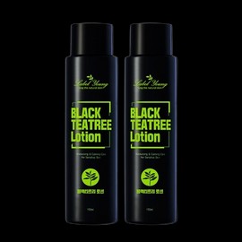 Labelyoung Shocking Black Tea Tree Lotion 2pcs / 라벨영 쇼킹블랙티트리로션2개
