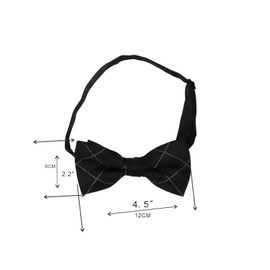 MEIANJU Adjustable Neck band Bowties 8 pieces Mixed Design Pre-tied Bow Ties with Adjustable Neck Band men's bow tie, Bowties - Multiple Sets