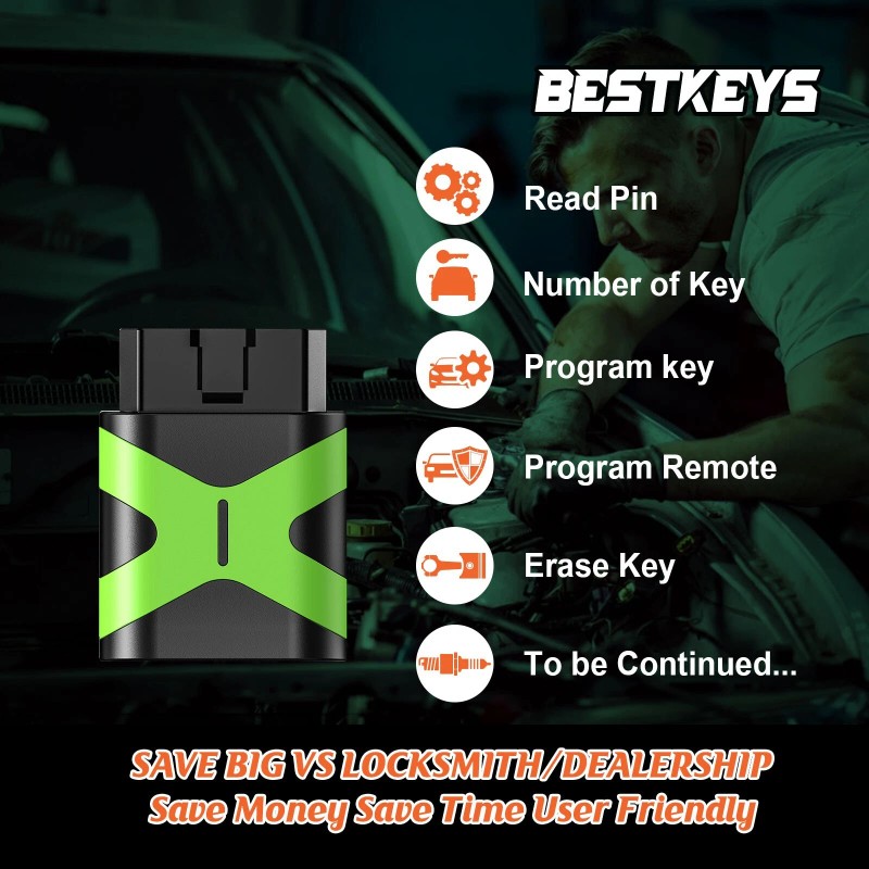 autokeymax For 2007-2013 Acura RDX MDX Flip Car Key Programmer
