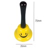 MINGZE Hand Bell, Random Multiple Colours, Iron Table Bell, Reception
