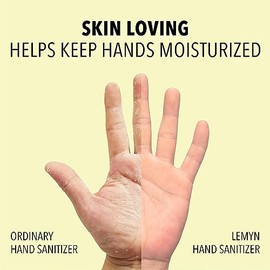 Lemyn Organics Lemyn Organics Medical Grade Hand Sanitizer Gel - 97% ORGANIC - 8 FL.OZ. with PUMP (PACK OF 4)