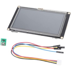 Ferwooh Touch Display Module Enhanced Nextion 7.0'' 7 Zoll HMI Touch Screen TFT LCD Panel 800x480 32MB Flash for Arduino for Raspberry Pi(NX8048K070)
