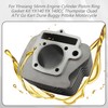 PowerMotor Motorcycle Cylinder Kit 56mm Bore Cylinder Replacement for YinXiang