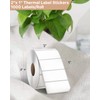 iEager 2x1 Inch Thermal Labels, White Durable Thermal Printer Stickers,
