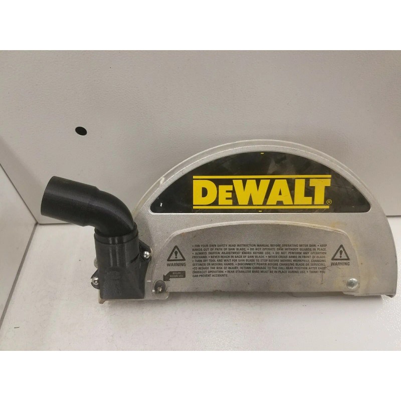 Dewalt dw708 miter saw 3d Printed Dust Extractor OBSOLETE PART