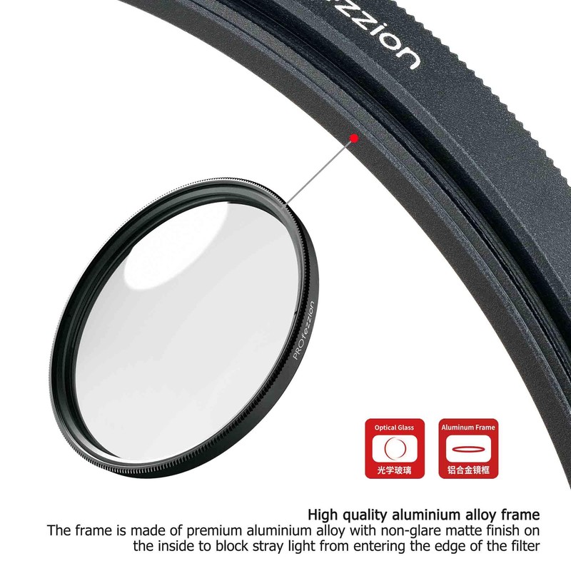 PROfezzion Close-Up Filter 49 mm Macro Close-Up Filter Set (+2,