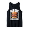 Burger Connoisseur Juicy Cheese Delight Tank Top