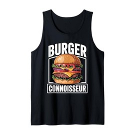 Burger Connoisseur Juicy Cheese Delight Tank Top