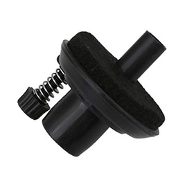 Sevender Black Rubber 22mm Hi Hat Cymbal and Holder Clamp for Drum Parts Accessories