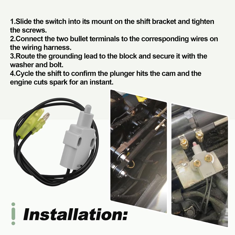 Shift Interrupt Switch Compatible with MerCruiser Alpha 1 Bravo 3.0L