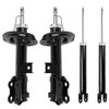 SCITOO - Front Rear Shock Absorbers for Kia Fits 2012