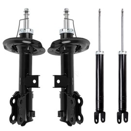 SCITOO - Front Rear Shock Absorbers for Kia Fits 2012 for Hyundai Sonata,2012-2015 for Kia Optima Shocks 5646 5646 3340081 72587 3340082 72588 Shocks Struts - 4Pc Set
