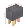 Compressor Relay, Black Plastic Compressor Relay Reliable Stable Fuse Relay