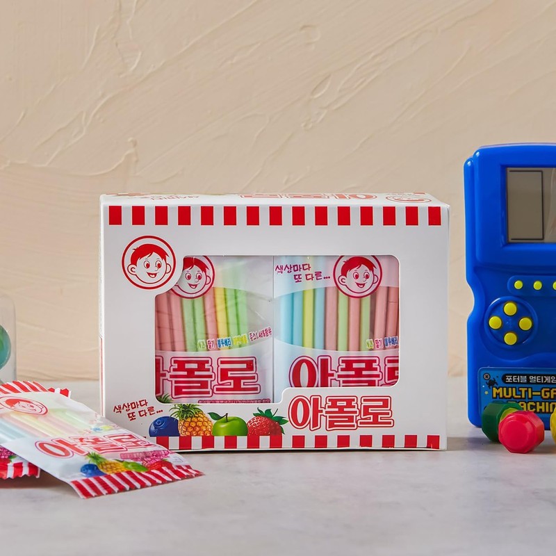 Apollo Straw Candy 36g, Pack of 20