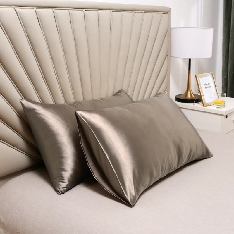 Silk Pillowcase – 100% Silk Pillow Cover, Hair Beauty Silk
