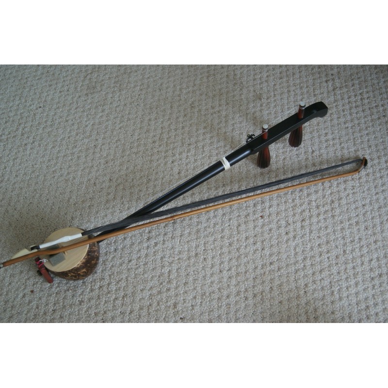 Southern Chinese Folklore Coconut 2 Strings Huqin (Violin of Southern