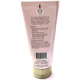Precision Beauty Anti-Aging Collagen & Rose Water Exfoliating Face Scrub