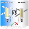 TZHILAN E11 LED Bulb Dimmable, 50W Equivalent, Daylight 6000K, T4