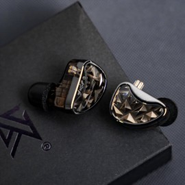 Linsoul KZ AS24 Pro 12BA Drivers in-Ear Monitor, Tunable HiFi IEM, Wired Earbuds with Detachable Cable for Audiophile (with Mic)