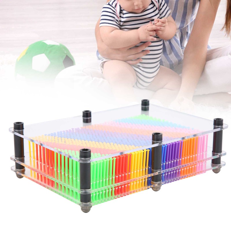 3D Clone Pin Art Toy Pin Sculpture Board for Children