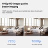 Indoor Magnetic Camera Micro USB 300mAh WiFi 1080P HD Night
