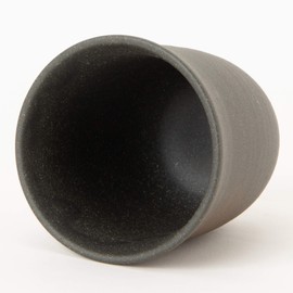 Koyo Pottery Black Bizen Long Yumi 23205