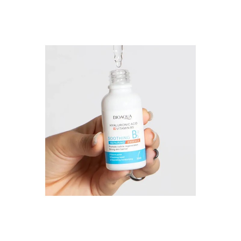 Bioaqua Sérum Vitamina B5 y Ácido Hialurónico, Antiarrugas, Piel Mixta