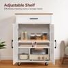MAHANCRIS Kitchen Island on Wheels with Drop Leaf, Folding Countertop