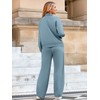 Glamaker Womens 2 Piece Sweat Suits Casual Comfy Long Sleeve