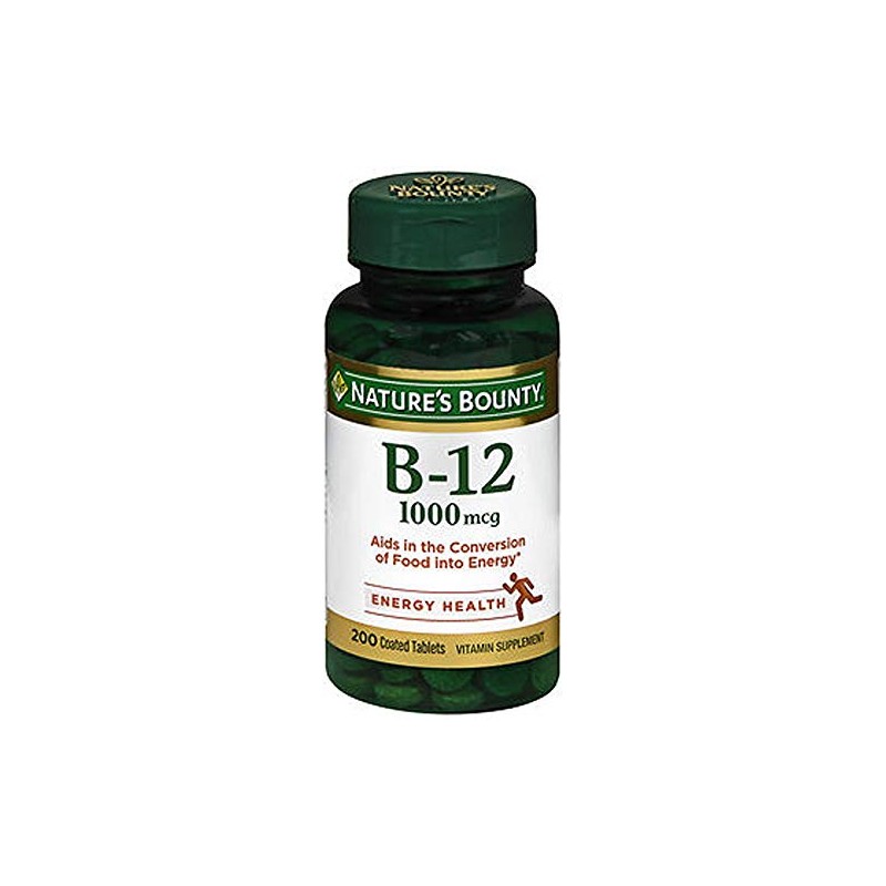 Nature's Bounty Vitamin B-12 Tablets - 200 Count Bottle (2