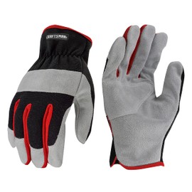Radians Craftsman Performance Hybrid Leather Work Glove L, Red (CMXPGRA216L)