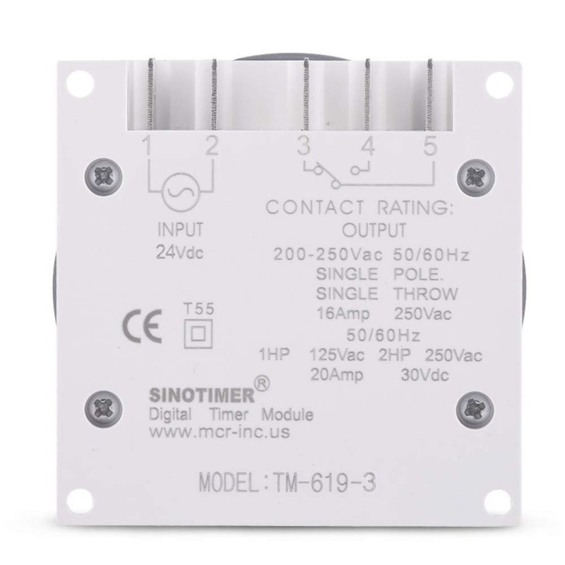 SINOTIMER TM619 Timer Switch Digital LCD Power Timer Switch Weekly