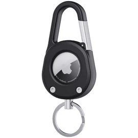 for AirTag Holder with Car Keychain, Heavy Duty Carabiner Keychain with AirTag Holder for Keys, Luggage, Backpacks, Pets & Travel