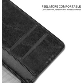 GAPlus Case - Black Premium Wallet Case Leather Flip Cover For Honor [Card Holder] [Magnetic Closure] For Honor 200 Lite 5G