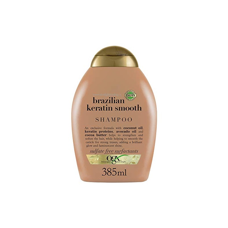 Organix Ever Straight Brazilian Keratin Therapy Shampoo - 13 fl