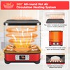 COOCHEER Food Dehydrator Machine, 400W 8 Trays Dehydrators for Food