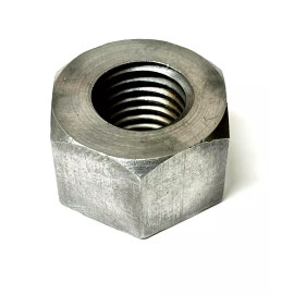 Accurate (1) 1-1/8" -7 Heavy Hex Nut Left Hand Thread Reverse Extra Wide 1.125 1-1/8-7