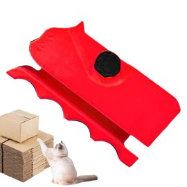 Dytabepl 3D Printed Cardboard Cutter, Cat Scratcher Cutting Machine Paper Scratching Cardboard Cutter DIY Cat Scratching Board Cutting Cardboard Recycling Cutting Tool for Cat Lovers