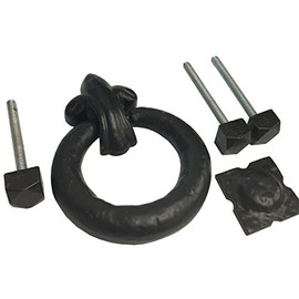 SEC Antq.Ring Knocker BLK S3325