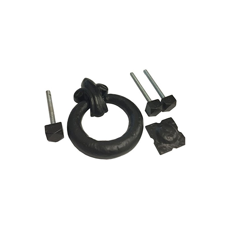 SEC Antq.Ring Knocker BLK S3325