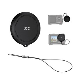 JJC Metal Lens Cap for DJI Osmo Action 5 pro 4 3, Lens Cover, Protective Cover, Lens Protection, Aluminum Alloy, Dustproof, Drop, Collision, Scratch-proof, Portable and Convenient
