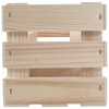 Small Rectangular Wooden Display Crate | 23.5 x 12 x