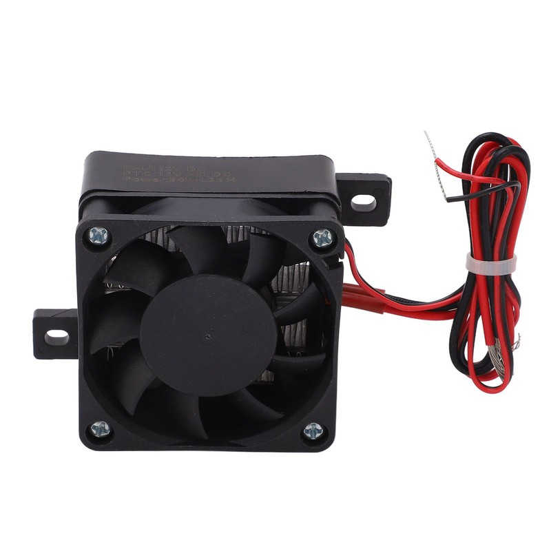 PTC Fan Heater DC12V 50W Constant Temp Heating Insulated Mini