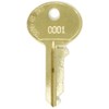 Bommer 0313 Mailbox Replacement Key 0313