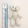 NEW 1 X WHITE Teddy Bears 12cm - Cute Cuddly